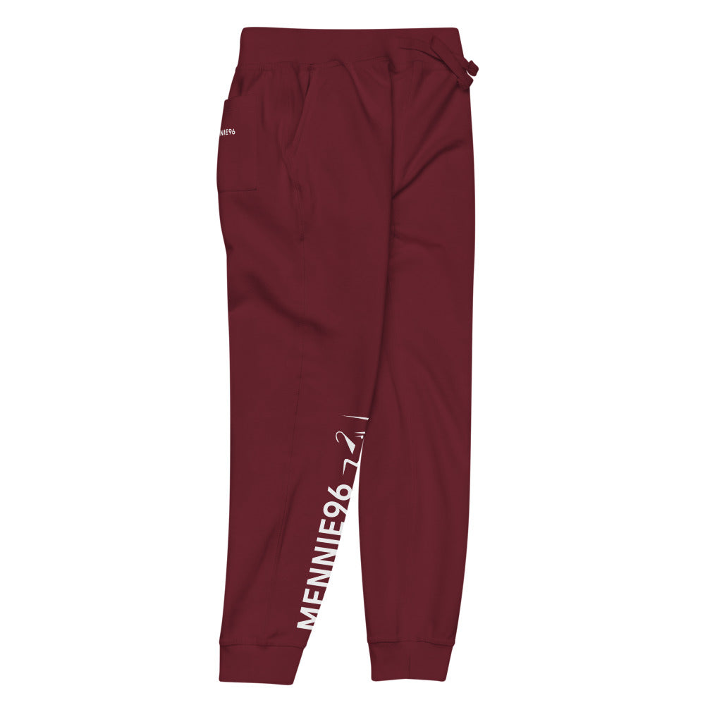 Mens Tappered fleece sweatpants