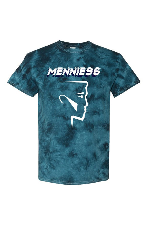 Navy Crystal Tie-Dye Tee