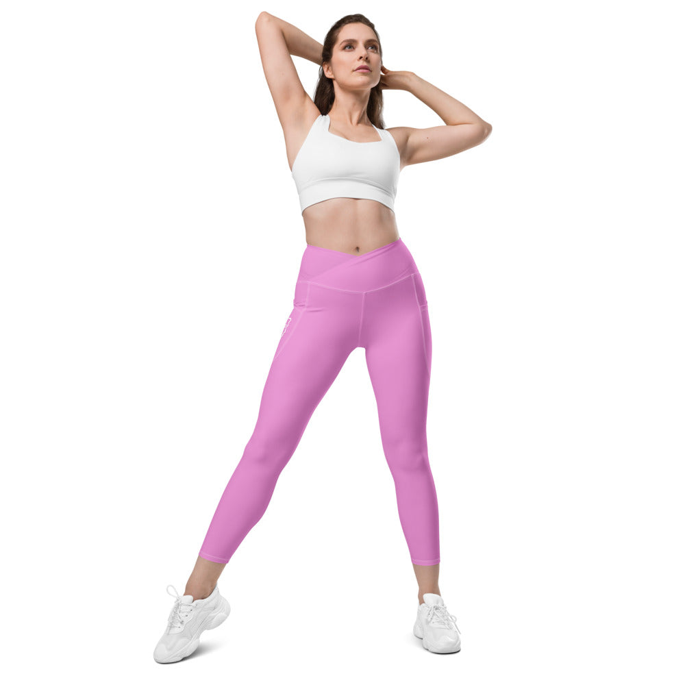 Mennie 96 Crossover leggings Pink