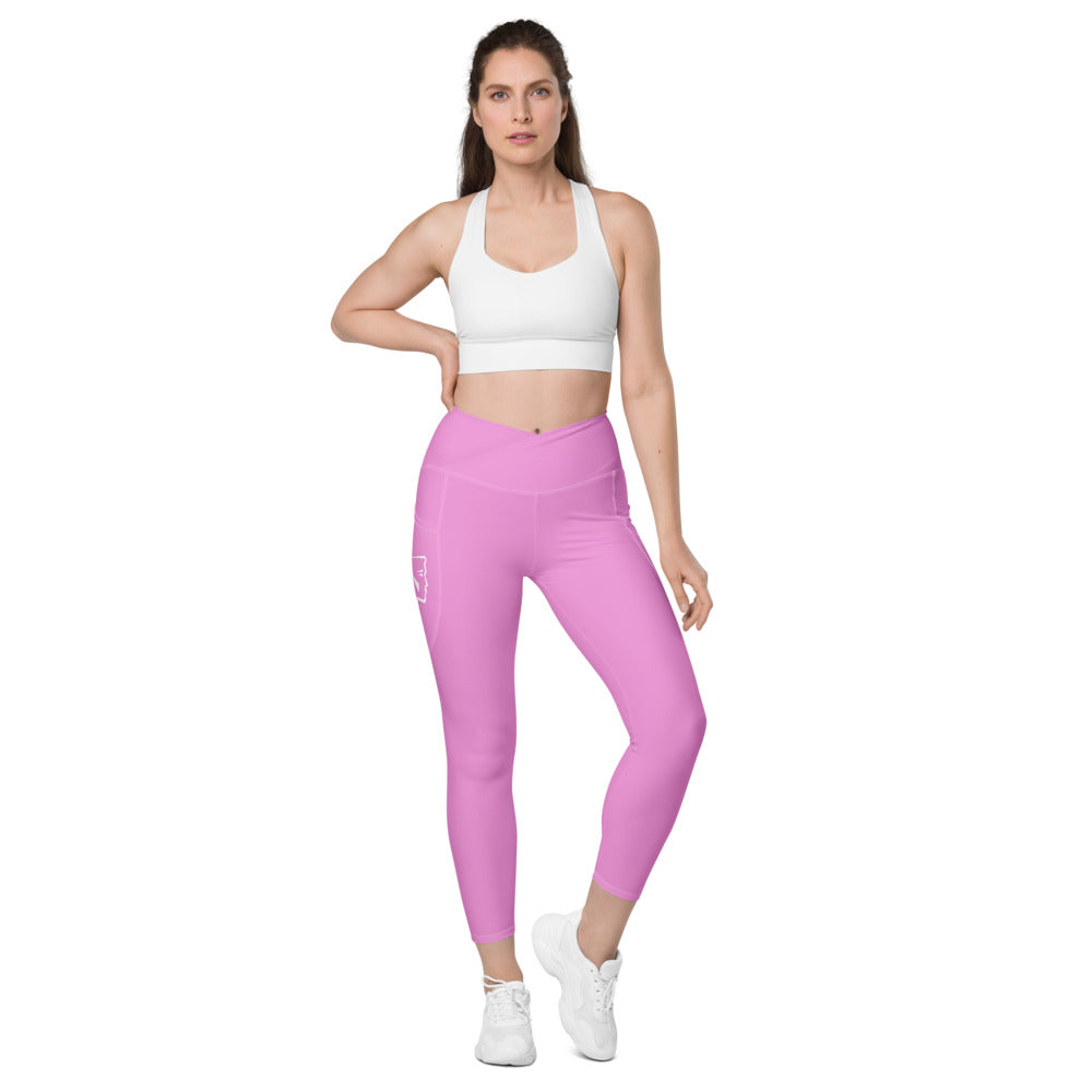 Mennie 96 Crossover leggings Pink