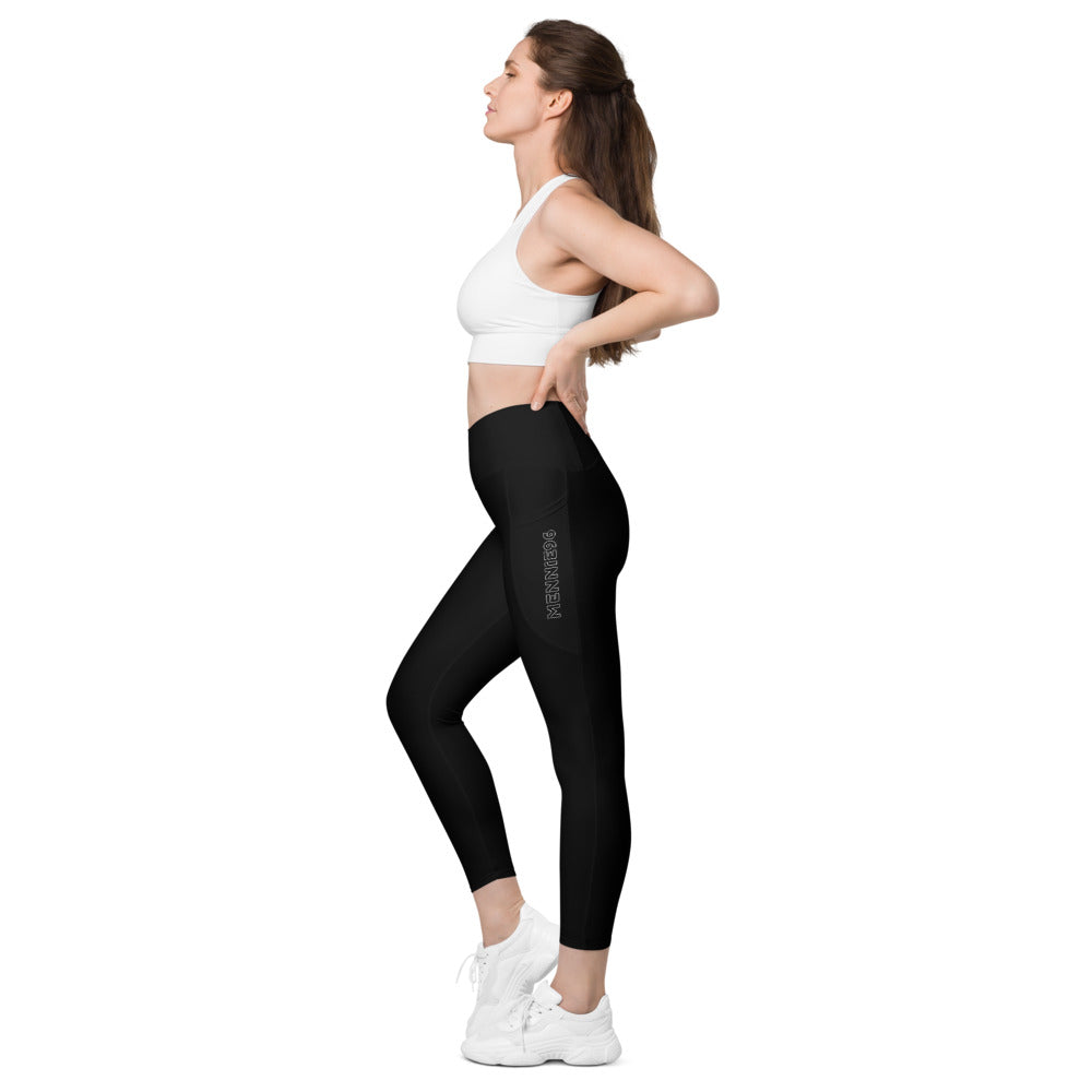 Mennie 96 Crossover leggings black