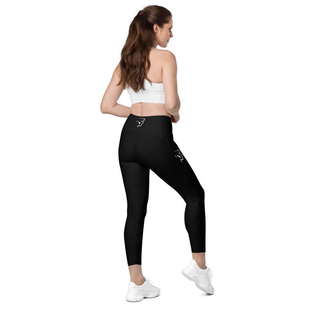 Mennie 96 Crossover leggings black