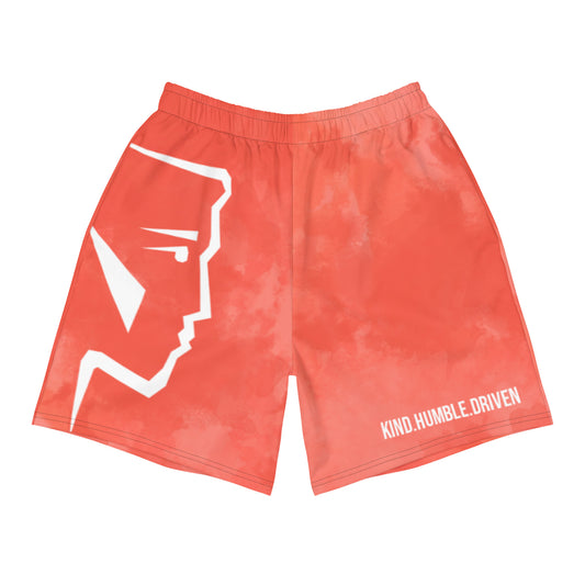 Mennie 96 Coral Warrior squat shorts