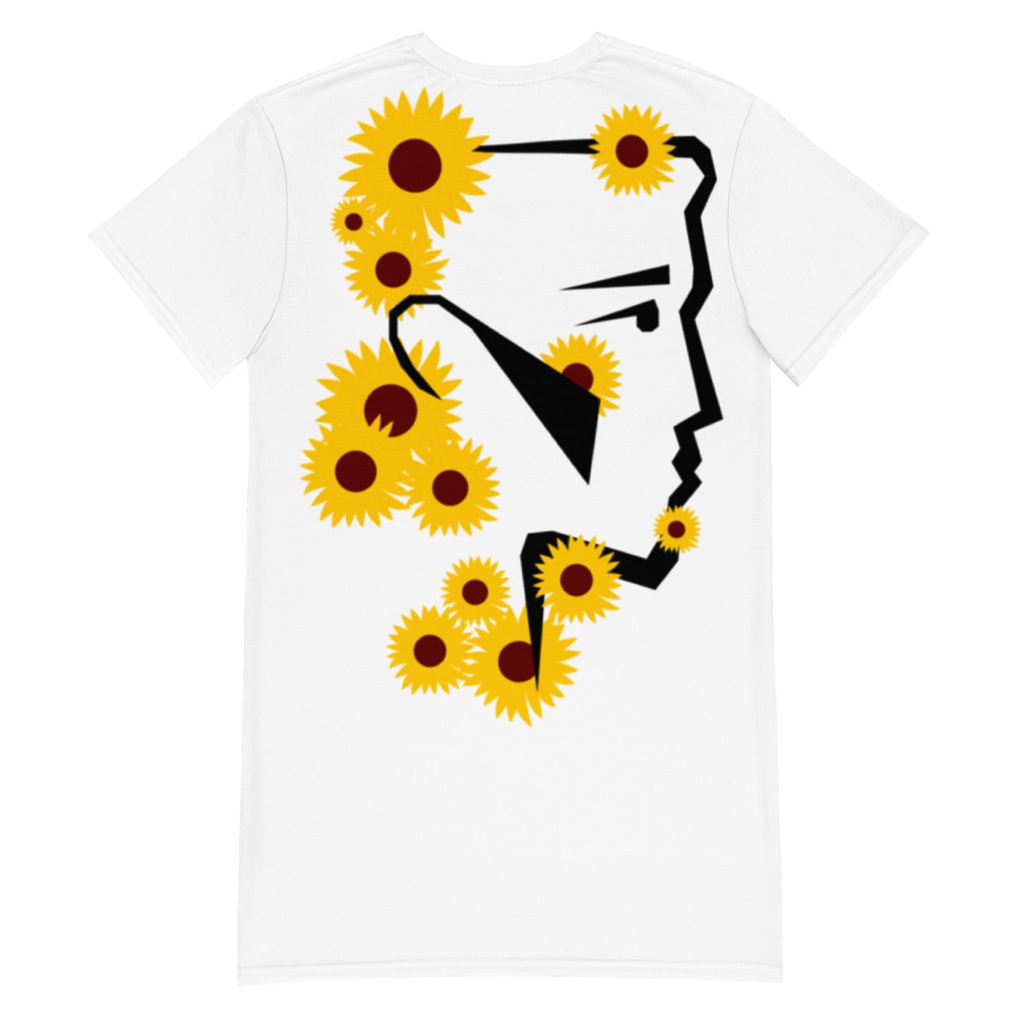 Mennie 96 Sunflower T-shirt dress