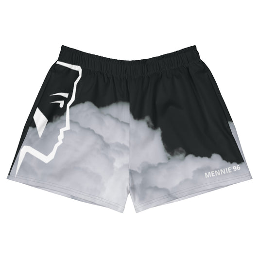 Strange clouds women's shorts