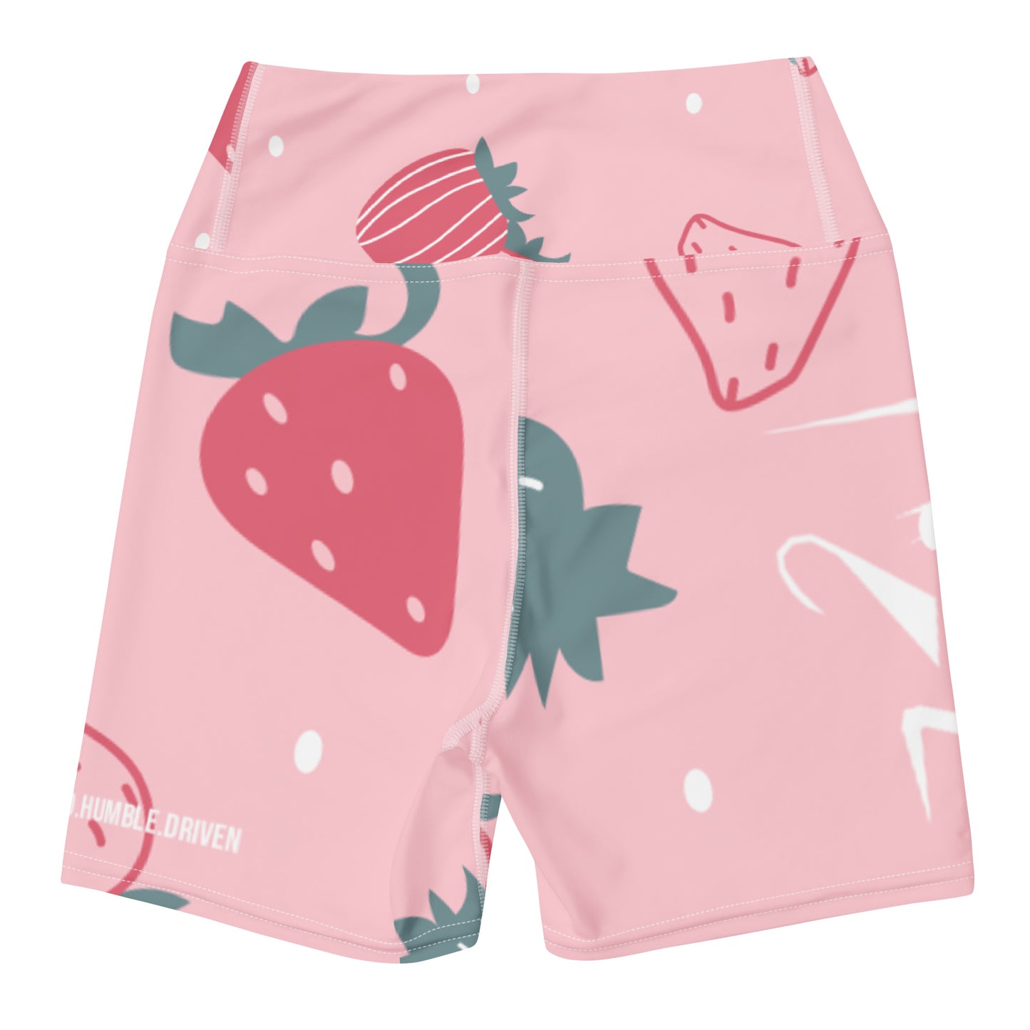 strawberry delight biker shorts