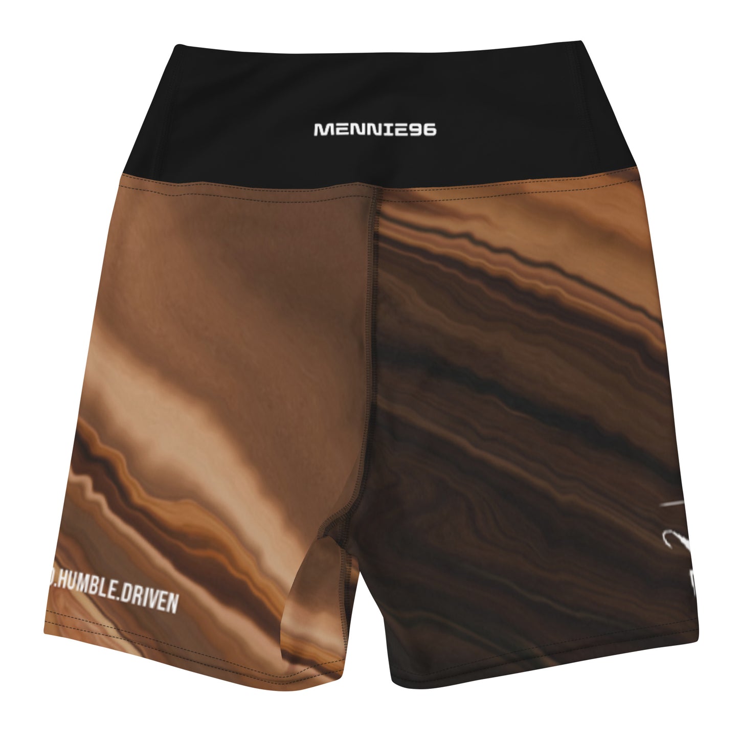 Womens Bronze squat shorts