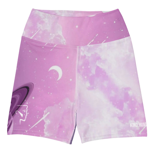 Pink Galaxy Women's Shorts