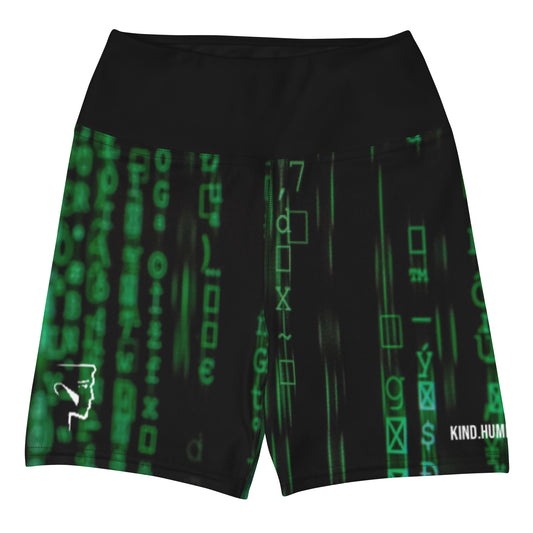 Coding Class Women's yoga shorts