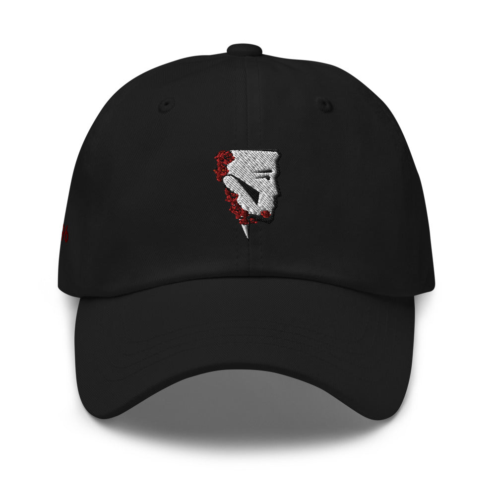 Valentine rose dad hat