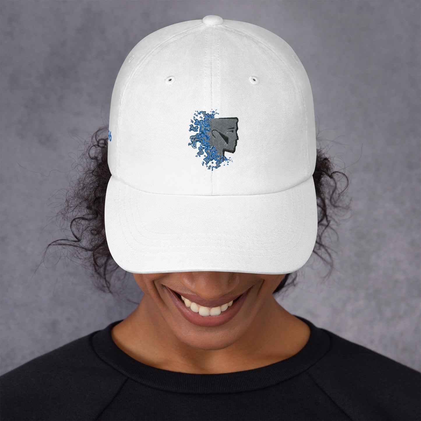 Blue Flame Dad hat