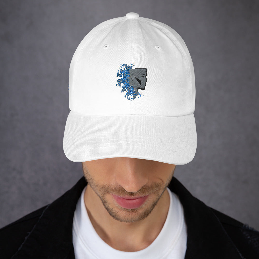 Blue Flame Dad hat