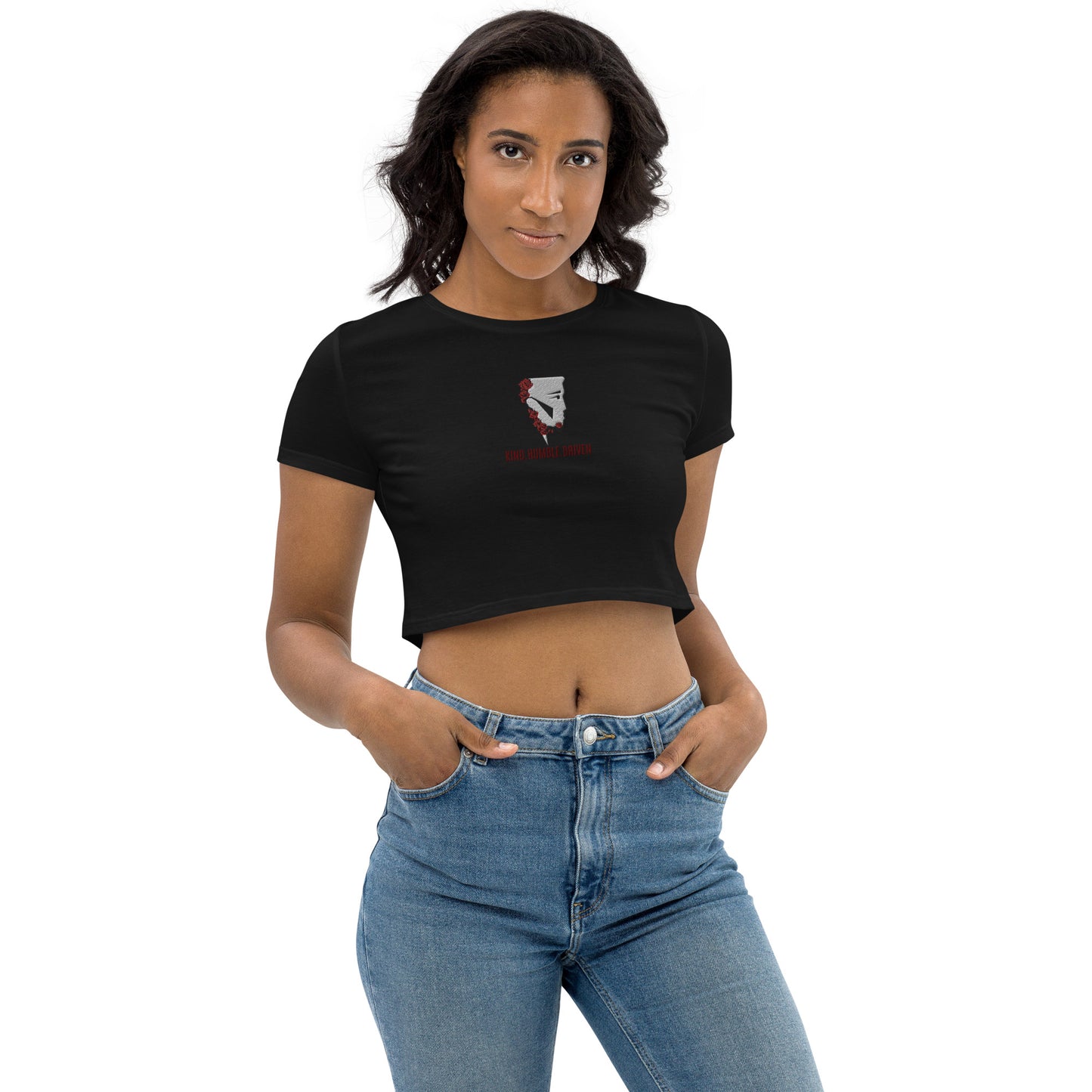 Valentine Rose Crop top