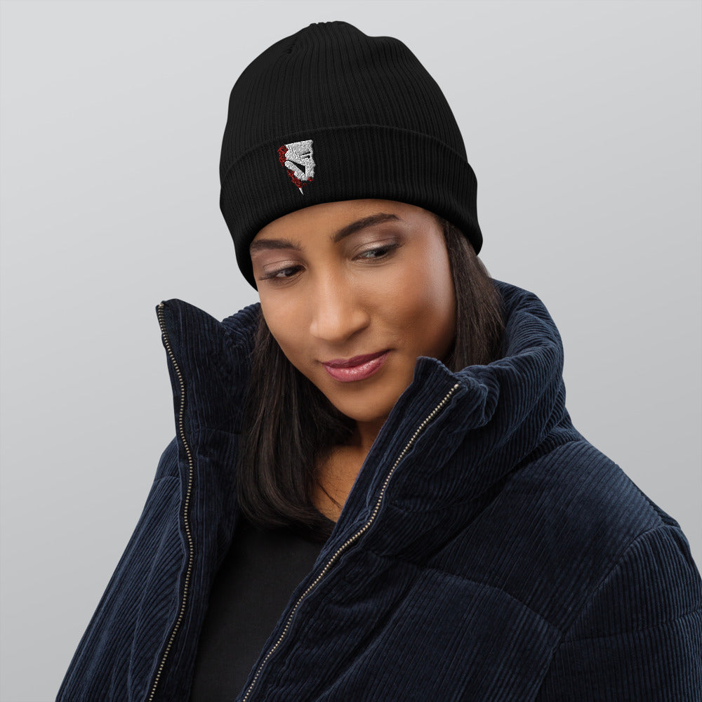 Mennie 96 Lovr Organic ribbed beanie