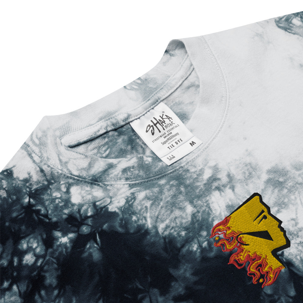 Shaka Wear x Mennie 96 Oversized tie-dye (Pump Cover)