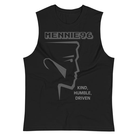 Mennie 96 Muscle Shirt Charcoal