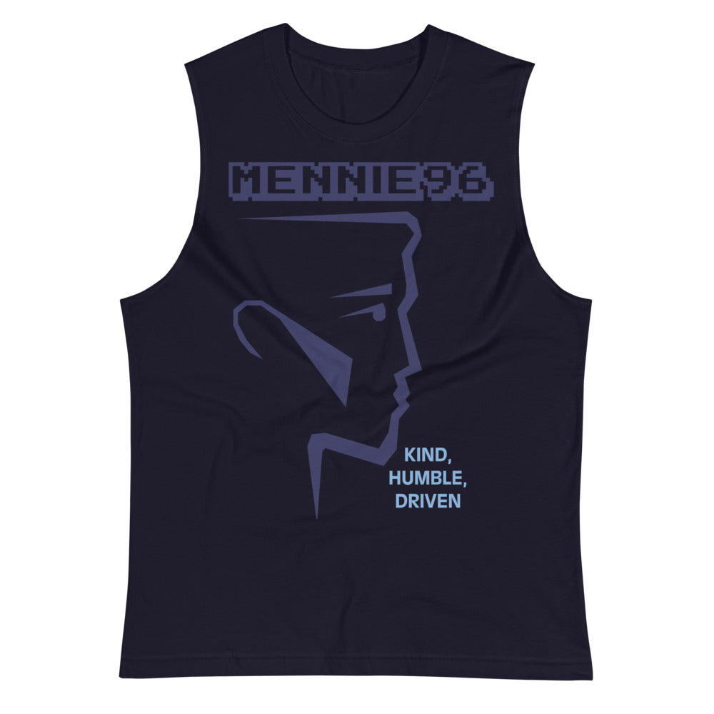 Mennie 96 Muscle Shirt Navy